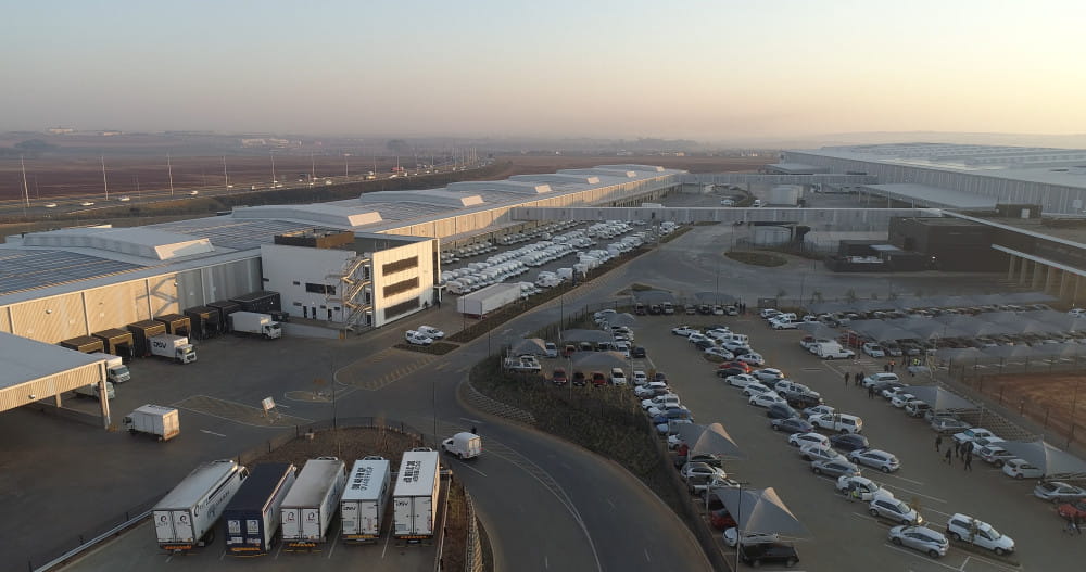 Modern logistics facility